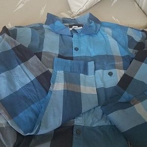 Burberry checked shirt
